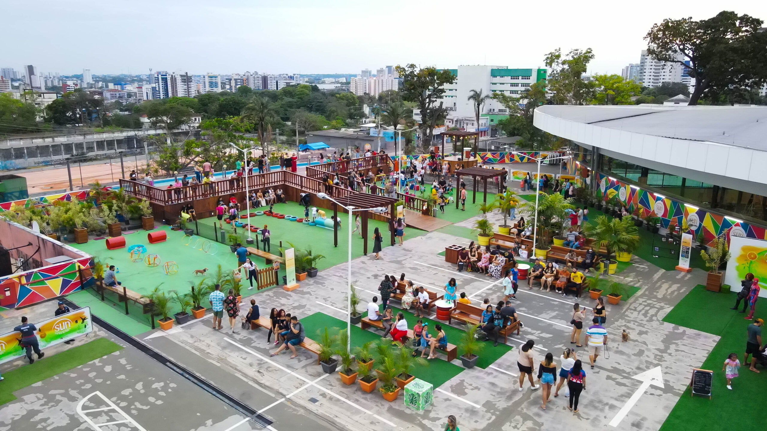 Funcional Kids, Adoção de Pets e Exposição Cultural agitam o “Sun Manauara” neste fim de semana